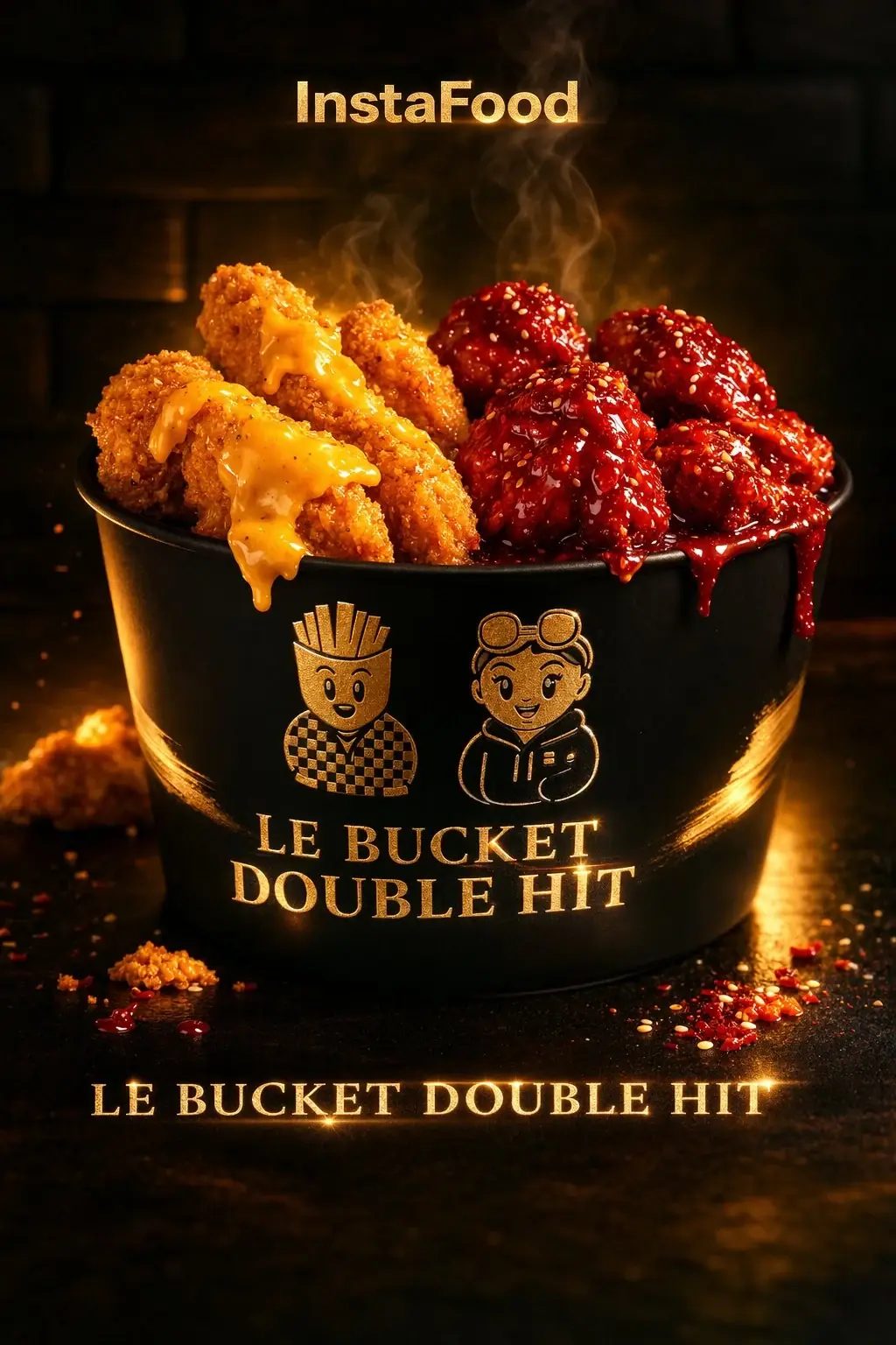 Bucket Double Hit Instafood Rabat
