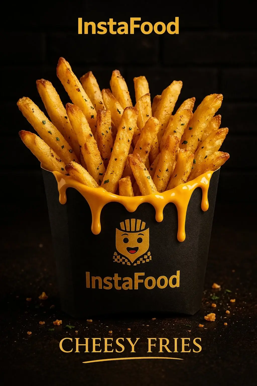 Cheesy Fries Box Instafood Rabat