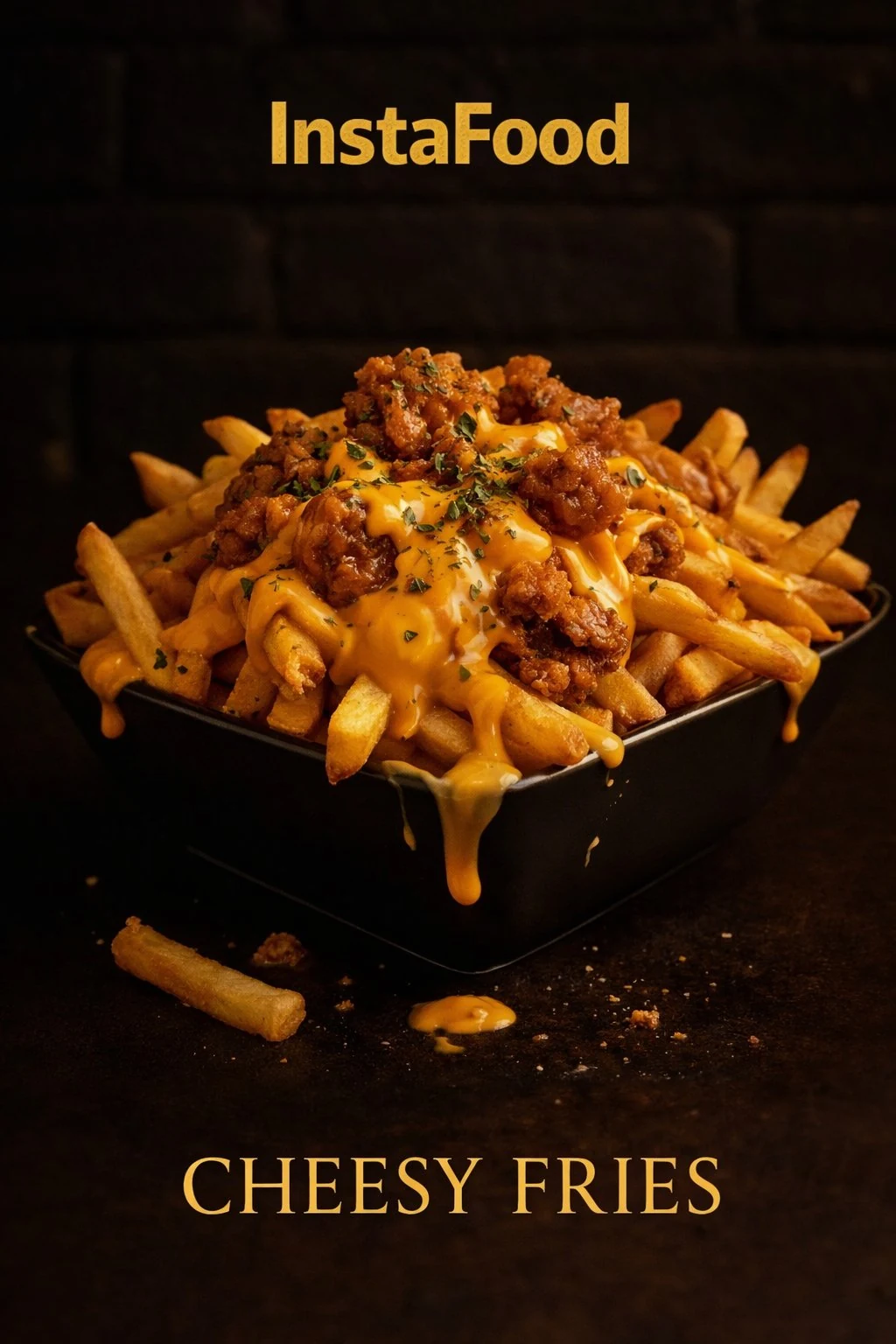 Cheesy Fries Meat إنستافود الرباط