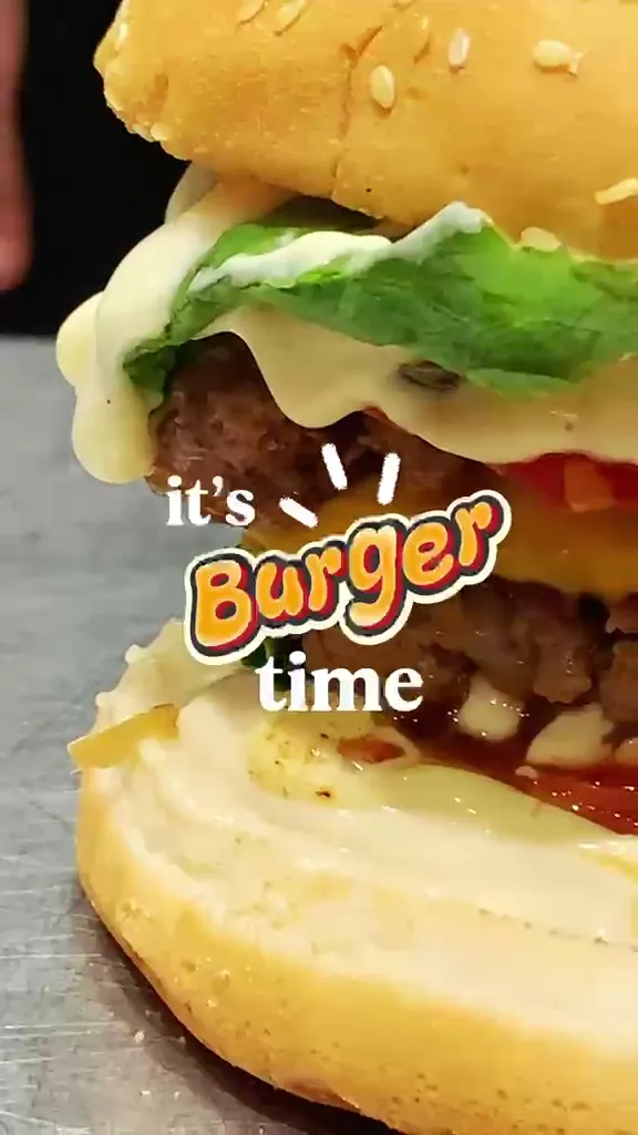 It's burgers time : la ligne burgers en service